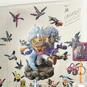 Statuetta Anime GK <span class=keywords><strong>One</strong></span> <span class=keywords><strong>Piece</strong></span>, Nika Luffy con Occhiali, Modellino in PVC 14 CM, Giocattolo Ornamentale, Action <span class=keywords><strong>Figure</strong></span> - Product Image 3