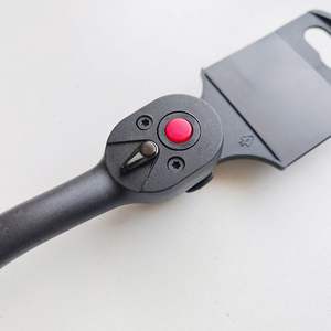 Clé à cliquet à dégagement rapide 1/4 pouce, revêtement plastique, 72 dents, outil de réparation automobile, norme impériale - Product Image 2