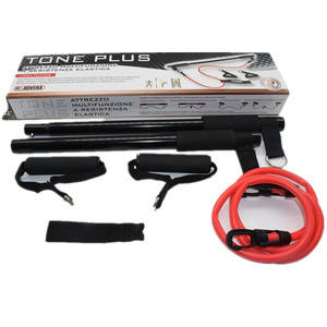 Portatile per Total Body Kit di allenamento Yoga <span class=keywords><strong>Pilates</strong></span> Bar e fascia di resistenza con passante per piede in EVA per uso casalingo in palestra - Product Image 1