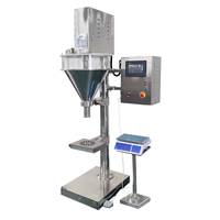 Machine de conditionnement remplissante de poudre semi automatique pour l'épice de farine de lait en poudre empaquetant 10g -- 5kg