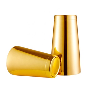 Chuyên Nghiệp Boston Shakers Set Bartender 304 Thép Không Gỉ Vàng Mạ Điện Koriko Kích Thước 532Ml 830Ml Cocktail Shakers - Product Image 6