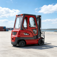 Vente directe d'usine, chariot élévateur électrique certifié CE ISO, 3 tonnes, 2 tonnes, chariot élévateur à batterie au plomb/lithium avec accessoires