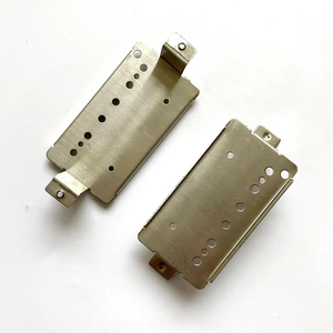 50mm Nickel Silver 3-48 US Standard Lp Guitare Pickup Plaque de base <span class=keywords><strong>Vintage</strong></span> <span class=keywords><strong>Humbucker</strong></span> Plaque de base avec jambe longue - Product Image 3