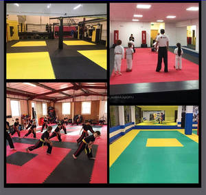Factory sales <span class=keywords><strong>eva</strong></span> foam mat tatami karate puzzle mat for taekwondo - Product Image 6