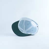 Topi Katun 100% 2 Warna Custom, Topi Dad Hat dengan Logo Bordir Custom, 6 Panel, Gaya Tidak Terstruktur