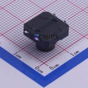 TS-1003S-09026 Tactile Switch SMD-4P,12x12mm Switch Single Pole Single Throw Round Button Vertical Mount 12mm - Product Image 2