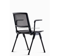 Chaise de formation avec tapis d'écriture et roues, de couleur arc-en-ciel, chaise réglable en plastique, pour salle de réunion, pour les clients