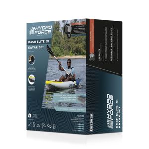 Bestway 65178 Kayak de pêche gonflable <span class=keywords><strong>Hydro</strong></span> <span class=keywords><strong>Force</strong></span> Dash Elite X1 Gonflable 1 personne TPU Kayak Set 3.35 m X 92 cm X 30 cm - Product Image 6
