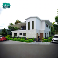 Villa préfabriquée de luxe : conception, construction, décoration intérieure, résidence modulaire, solution clé en main pour la construction de logements, entrepreneur en construction, salle de bain