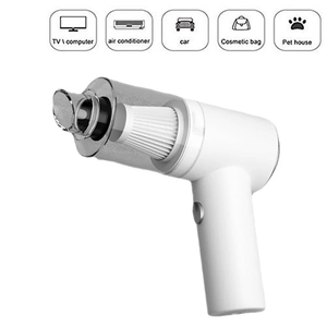 Wholesale Rechargeable <b>Vacuum</b> Cleaner with Air Blower Duster Portable Wireless <b>Handheld</b> for Home and Car Use - Product Image 4