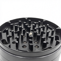Broyeur à herbes manuel en métal, 40mm, 50mm, 63mm, 75mm, 100mm, 2 pouces, 2,5 pouces, 4 pièces, 4 couches, grand format, accessoire pour fumer les herbes