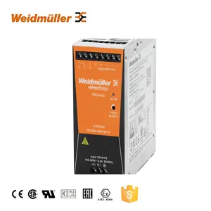 Weidmer-fuente de alimentación AC/DC, convertidor de una salida de 22V a 28V, 5A, 120W, 9 pines, PROECO-120W24V5A