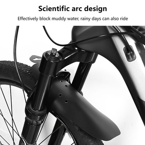 Guardabarros de Plástico de Liberación Rápida para Bicicletas de Carretera, Delantero y Trasero, Ligeros y Duraderos, Protección Contra Barro y Suciedad - Product Image 6