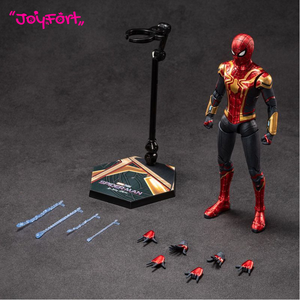 Zd Toys Original Genuine Marvel Spider-Man No Way Home Red Gold Spider-Man 1/10 Figurines d'action articulées 18cm 7 in - Product Image 2