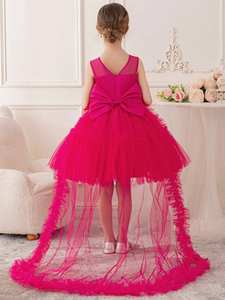 <span class=keywords><strong>La</strong></span> robe de <span class=keywords><strong>la</strong></span> jeune fille est très élégante. <span class=keywords><strong>Grande</strong></span> robe de <span class=keywords><strong>princesse</strong></span> en tulle à volants pour fête de remise de diplôme - Product Image 3