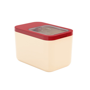 Contenedor de Arroz Rectangular con Tapa Hermética a Prueba de Insectos, Gran Capacidad, Apto para Alimentos, con Sistema de Apertura por Presión para Granos y Cereales - Product Image 2