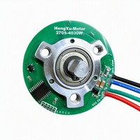 Motor sin Escobillas de 24V con Control de Velocidad PWM, BL4030W IP54, 3748 RPM, 85 m.Nm de Torque, Micromotor para Pistola de Masaje Eléctrica