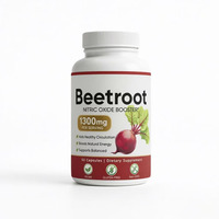Capsules de poudre de racine de betterave biologique naturelle Entropy Boat - Oxyde nitrique, antioxydant, soutien immunitaire, circulation saine, santé intelligente