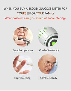 Moniteur de glycémie électrochimique JZK201A, <span class=keywords><strong>test</strong></span> rapide <span class=keywords><strong>en</strong></span> 5 secondes, 200 mémoires, appareil fiable pour la surveillance du diabète à domicile - Product Image 3