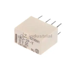 QZ BOM PCB PCBA 새로운 오리지널 릴레이 텔레콤 DPDT 1A 12VDC DIP8 릴레이 G6J-2P-Y DC12V