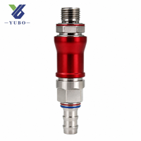 Raccord fileté YUBO en acier inoxydable pour liquide de refroidissement, interface de raccordement de tuyau pour lignes de refroidissement industrielles et de centres de données