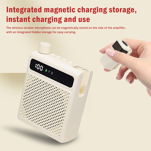 Microfoni a clip e amplificatori wireless anti-Feedback da 10W in plastica per <span class=keywords><strong>insegnanti</strong></span>, guide turistiche e istruttori all'aperto - Product Image 5