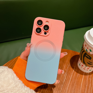 Cover Sfumata in TPU per Cellulare per <span class=keywords><strong>iPhone</strong></span> 15 <span class=keywords><strong>14</strong></span> 13 12, Custodia con Ricarica Wireless Magnetica per <span class=keywords><strong>iPhone</strong></span> 16 <span class=keywords><strong>Pro</strong></span> <span class=keywords><strong>Max</strong></span> - Product Image 6