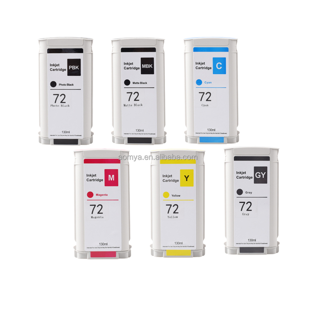 Dyebase Ink Cartridge HPQ72 Compatible for HP Designjet T1120 T1200 T1300 T2300 T610 T770 T790