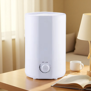 Humidificateur <span class=keywords><strong>d</strong></span>'<span class=keywords><strong>air</strong></span> à remplissage par le haut 2L, ultrasonique, aromathérapie, réglage de la brume par bouton rotatif, arrêt automatique en cas de manque <span class=keywords><strong>d</strong></span>'eau, silencieux ≤35dB - Product Image 1