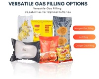 Machine de scellage de sac Doypack à fermeture éclair Kraft en acier inoxydable continu intelligent 210A pour noyau de vitesse