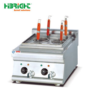 Restaurant commercial en acier inoxydable gaz/électrique multi-panier pâtes chaudière et nouilles cuiseur système de convection Highbright 6000W - Product Image 6