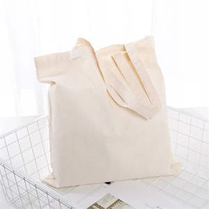 Sac d'épicerie réutilisable le plus vendu avec logo, sac fourre-tout en toile <span class=keywords><strong>de</strong></span> coton personnalisé avec logo imprimé - Product Image 4