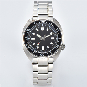 Men's Stainless Steel Waterproof Sports <b>Mechanical</b> <b>Watch</b> with Luminous Diving Display Automatic NH35 Movement - Product Image 4