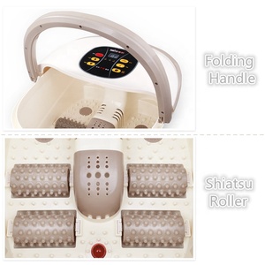 Baño de Pies con Masaje y Control de Temperatura por Computadora, Calentamiento Rápido, con Rodillos de Masaje <span class=keywords><strong>Shiatsu</strong></span> Grandes y Burbujas - Product Image 6