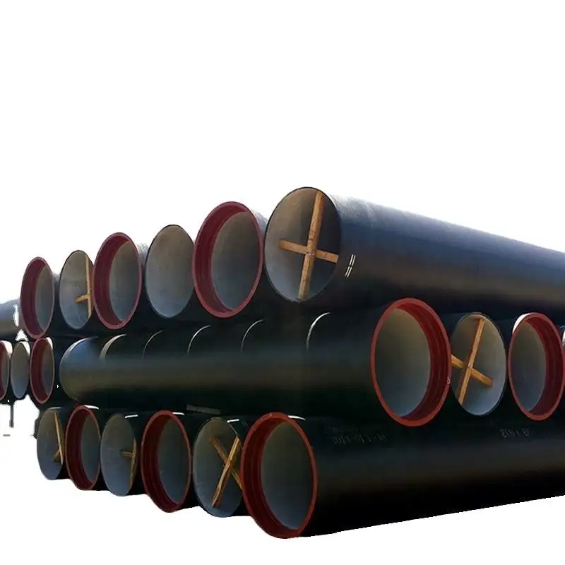 China C40 Ductile Iron Pipe Professional Ductile Cast Iron Pipes And Fitting in stock