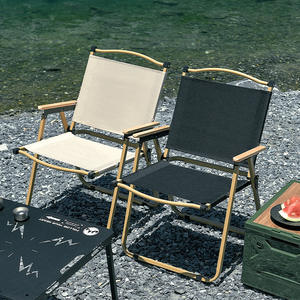 Kermit Chair Solid Aluminum Modern Design Garden <b>Camping</b> Outdoor Folding Portable Picnic Stall Egg Roll <b>Table</b> Fishing Chair - Product Image 1