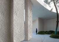 MCM Pierre Flexible Nouveau Matériau Porcelaine Bâtiment Façade Mur Rideau Matériel