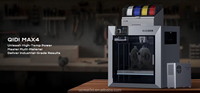 Imprimante 3D FDM multi-couleurs QIDI Max4 COMBO, grande taille 390x390x340mm, double extrudeur, haute vitesse, première imprimante 3D FDM d'entrée de gamme
