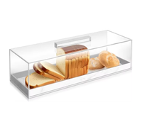 Plateau à gâteau marbré en acrylique avec couvercle d'affichage transparent multifonctionnel maison fête anniversaire mariage plateau de service porte-gâteau