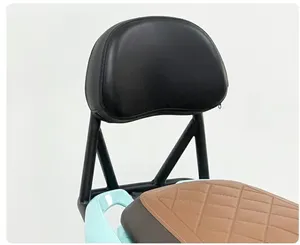 Siège et dossier de <span class=keywords><strong>scooter</strong></span> Qianjiang QJ Sunshine 1m <span class=keywords><strong>125</strong></span>, dossier pliable pour conducteur 1,0m en cuir PU, garantie d'un an, accès facile - Product Image 5