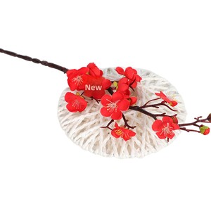 Ramas de Ciruelo Artificiales Resistentes al Frío, Adornos para Sala de Estar, Bonsái de Flores Secas, Plantas en Maceta, Decoración <span class=keywords><strong>Interior</strong></span> de Seda - Product Image 5