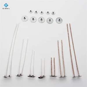 Vente en gros bon marché Mèches à bougies en coton Accessoires pour bougies Mèches en coton Longueur personnalisée Mèche en coton pour la fabrication de bougies - Product Image 2