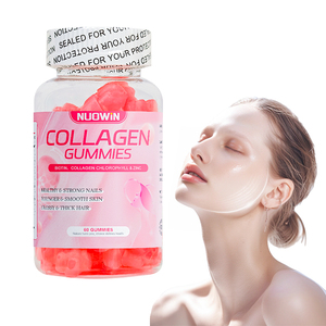 Gomitas de Colágeno para Mujeres, Suplemento de Glutatión y Colágeno para una Piel Radiante, Fórmula Vegana Antiarrugas, Certificado GMP de China - Product Image 1