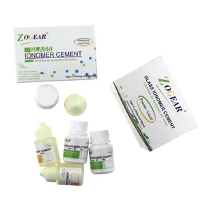 TM020 ZOGEAR cemento dentale ionomero di vetro all'ingrosso, 60g di polvere + 45g di liquido - Product Image 1