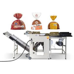 Cookie Package Machinery And Soft Toast Binding Bagger Bread Packing Machine For Trade