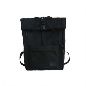 Sac à dos à enroulement pour étudiants, sac à dos de ville à enroulement tendance, sac à dos de voyage urbain, sac à dos de vélo, sac à dos écologique - Product Image 5