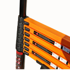 Échelle télescopique en acier au carbone rétractable, prix bas, aspect élégant - Product Image 3