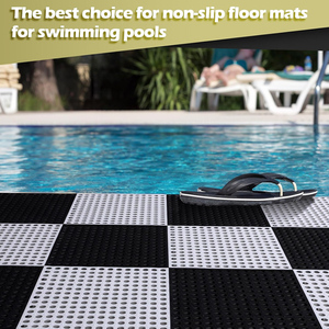 Alfombrilla modular entrelazada suave antideslizante 12 "* 12" blanca - Product Image 3