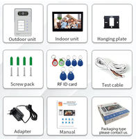 Système d'interphone vidéo intelligent TUYA pour immeuble de 432 appartements, interphone vidéo intelligent à 4 fils pour la sécurité des appartements
