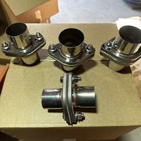Nuevo Conector de Tubo de Escape para Automóvil SLK de Acero Inoxidable SS201/SS304 con Junta de Rosca de Resorte y Junta Esférica Tipo Donut AC